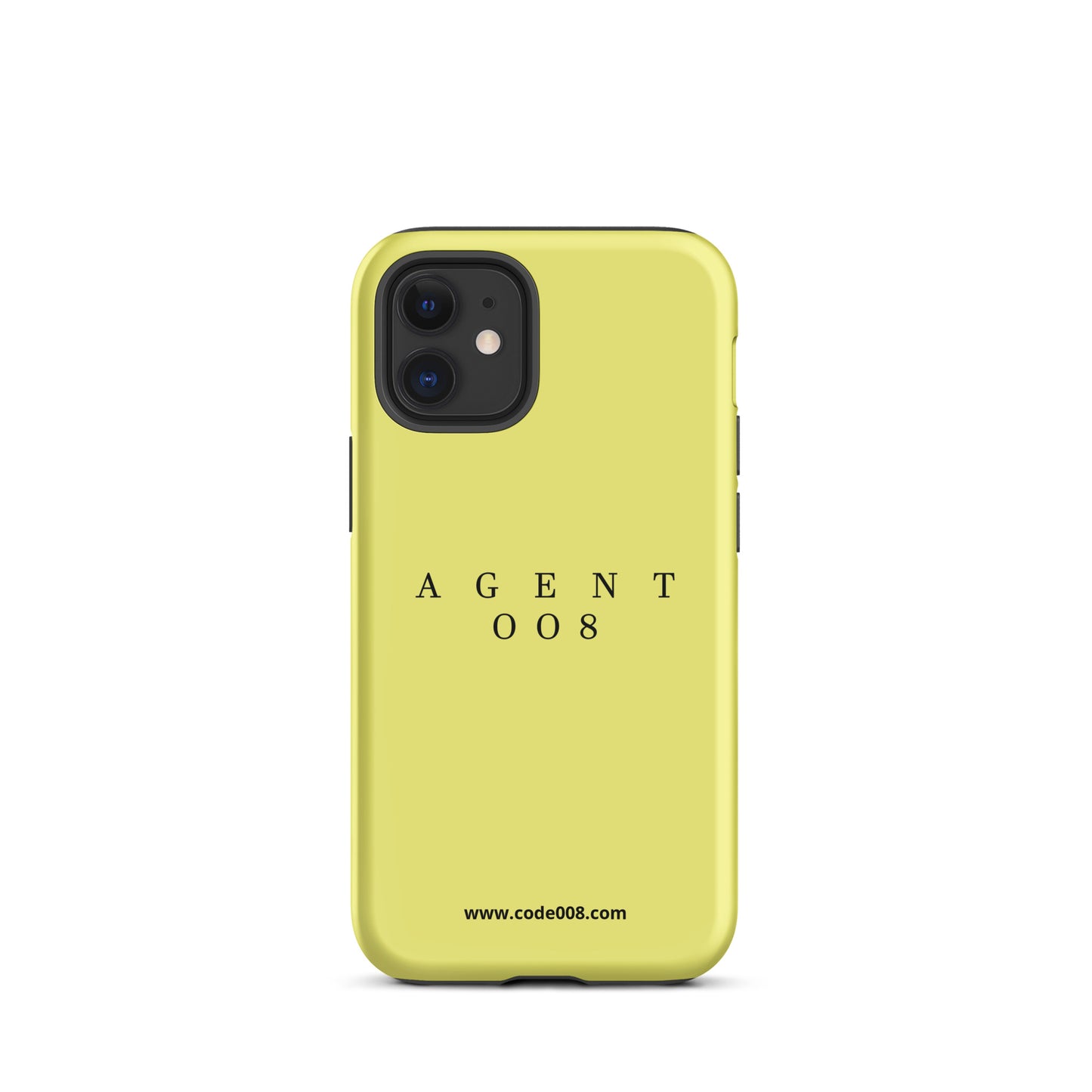 New Season SS24 yellow Agent 008 iPhone®Case